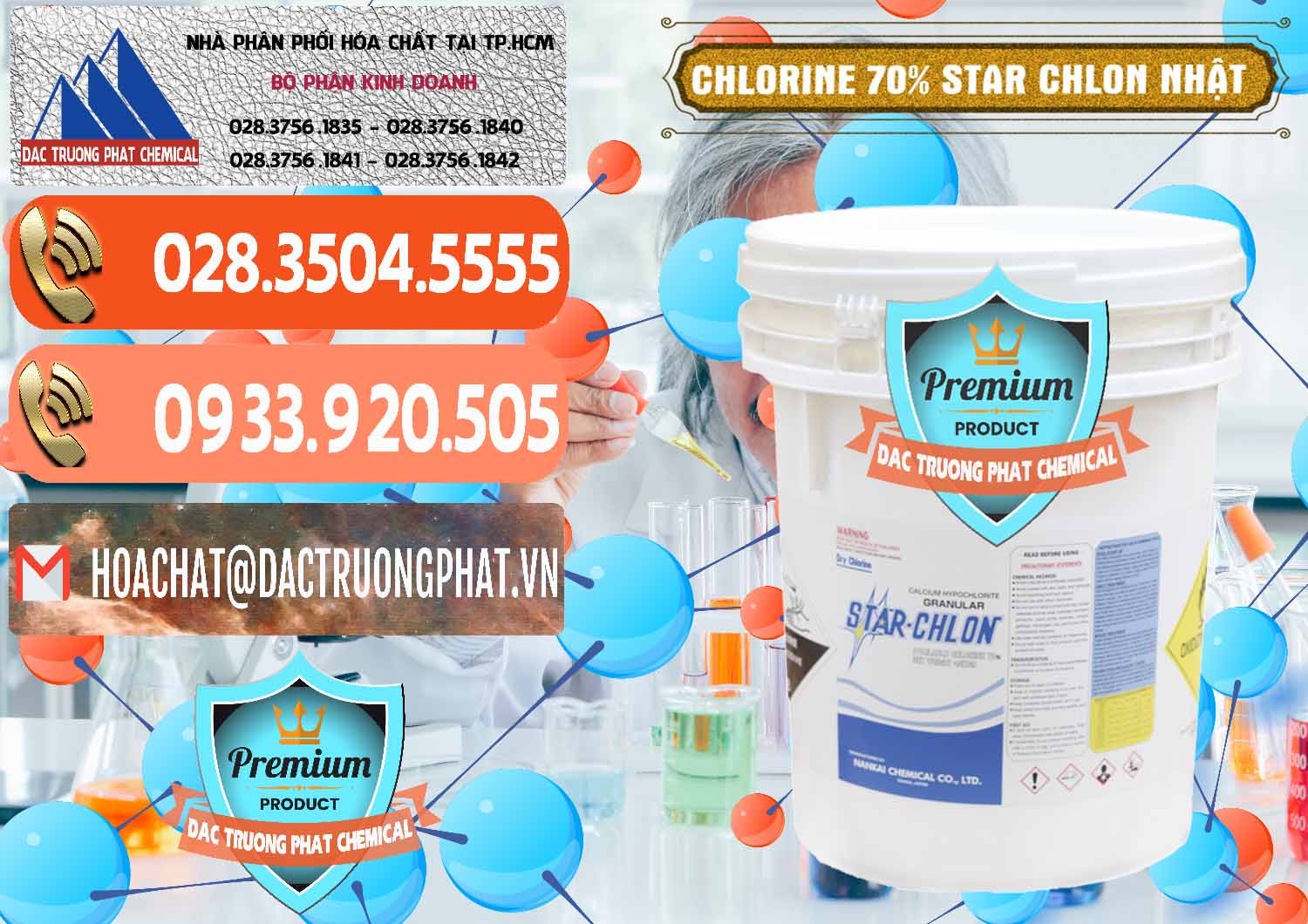 Nơi chuyên bán _ cung ứng Clorin – Chlorine 70% Star Chlon Nhật Bản Japan - 0243 - Nơi phân phối _ cung cấp hóa chất tại TP.HCM - hoachatmientay.com