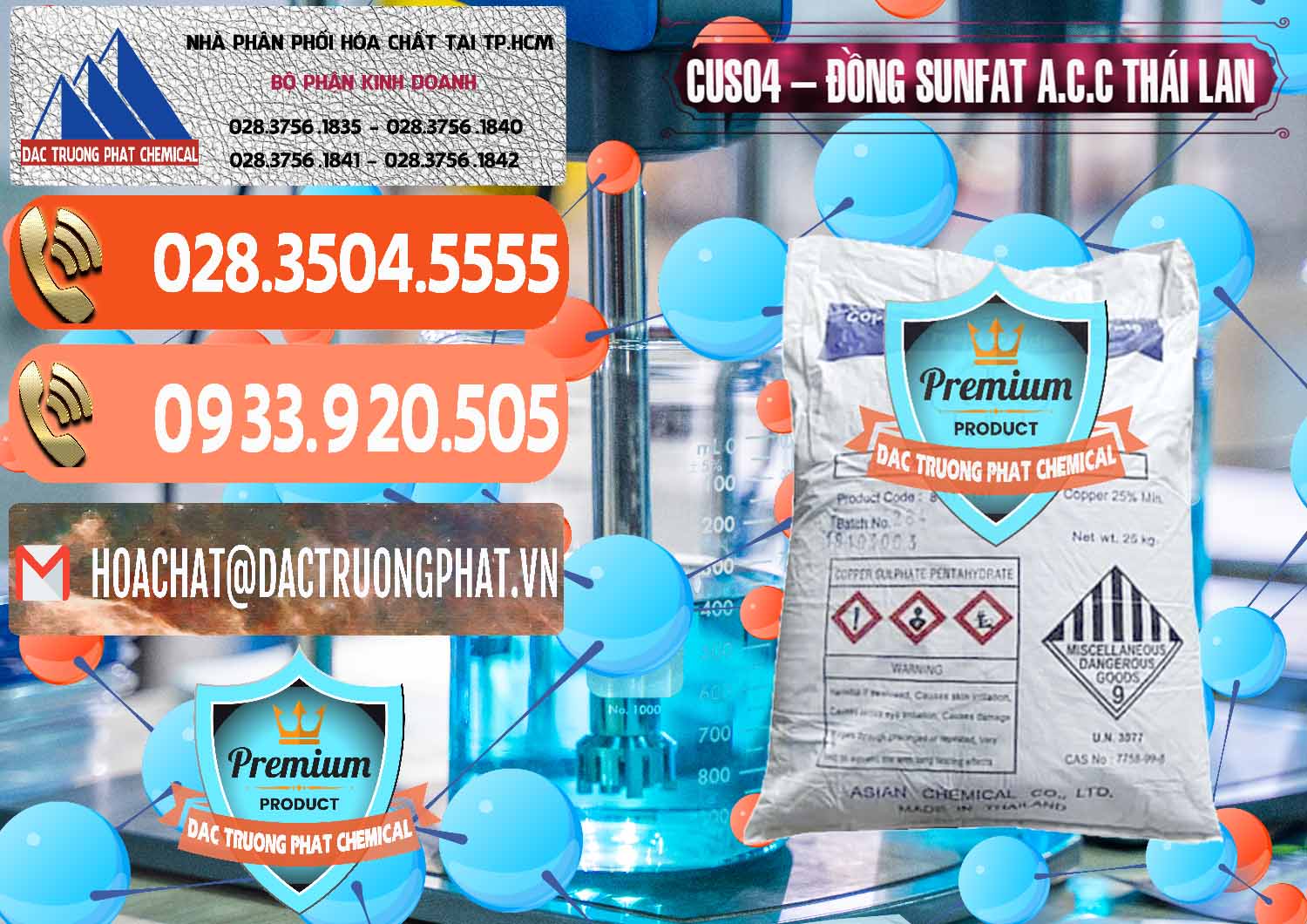 Công ty kinh doanh và bán CuSO4 – Đồng Sunfat A.C.C Thái Lan - 0249 - Nhà phân phối & cung cấp hóa chất tại TP.HCM - hoachatmientay.com