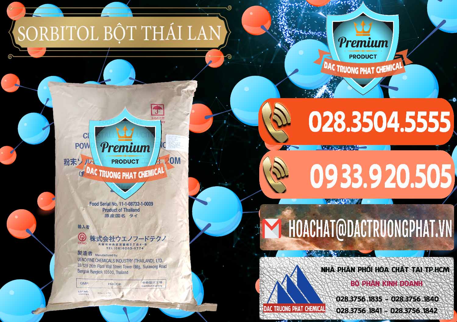 Công ty bán _ phân phối D-Sorbitol Bột - C6H14O6 Food Grade Thái Lan Thailand - 0322 - Bán và cung cấp hóa chất tại TP.HCM - hoachatmientay.com