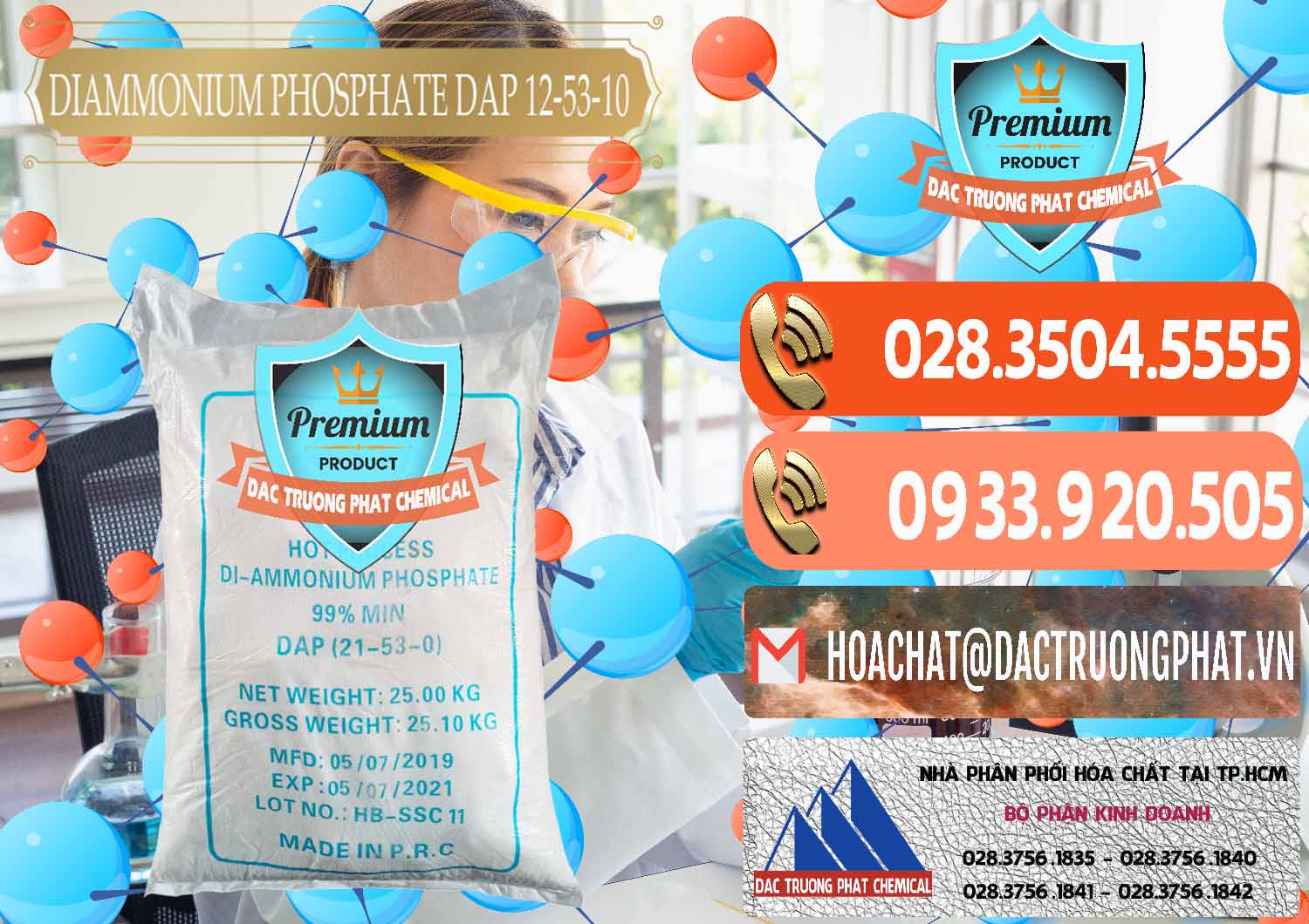 Kinh doanh - bán DAP - Diammonium Phosphate Trung Quốc China - 0319 - Cung cấp & bán hóa chất tại TP.HCM - hoachatmientay.com