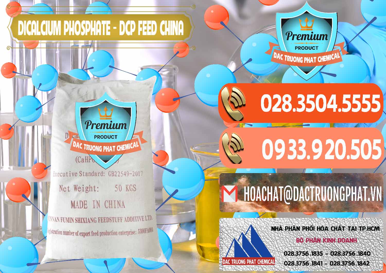 Nơi cung ứng & bán Dicalcium Phosphate - DCP Feed Grade Trung Quốc China - 0296 - Cty bán ( phân phối ) hóa chất tại TP.HCM - hoachatmientay.com