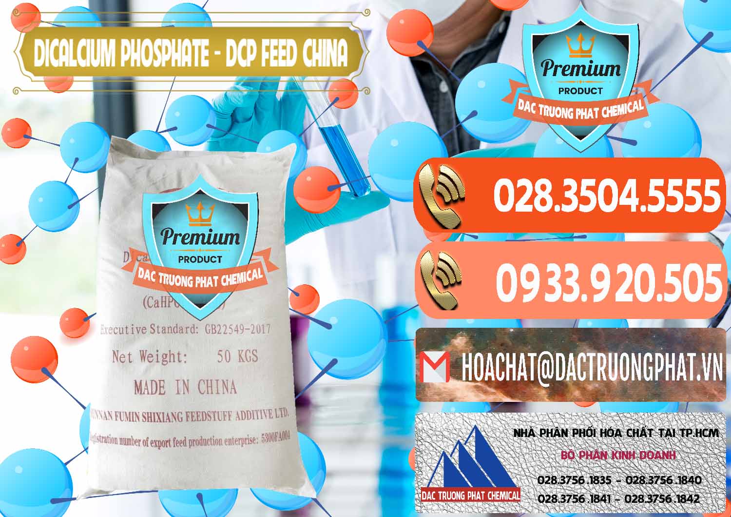 Công ty chuyên bán ( phân phối ) Dicalcium Phosphate - DCP Feed Grade Trung Quốc China - 0296 - Phân phối ( cung cấp ) hóa chất tại TP.HCM - hoachatmientay.com