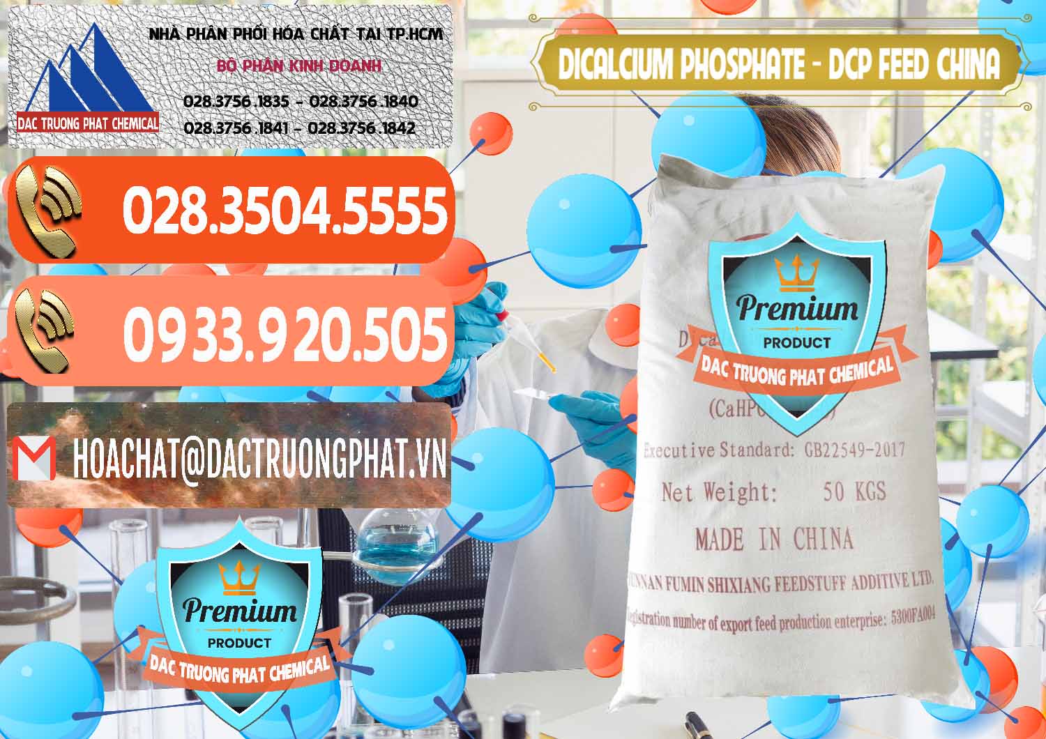 Nơi kinh doanh và bán Dicalcium Phosphate - DCP Feed Grade Trung Quốc China - 0296 - Cty chuyên phân phối _ kinh doanh hóa chất tại TP.HCM - hoachatmientay.com