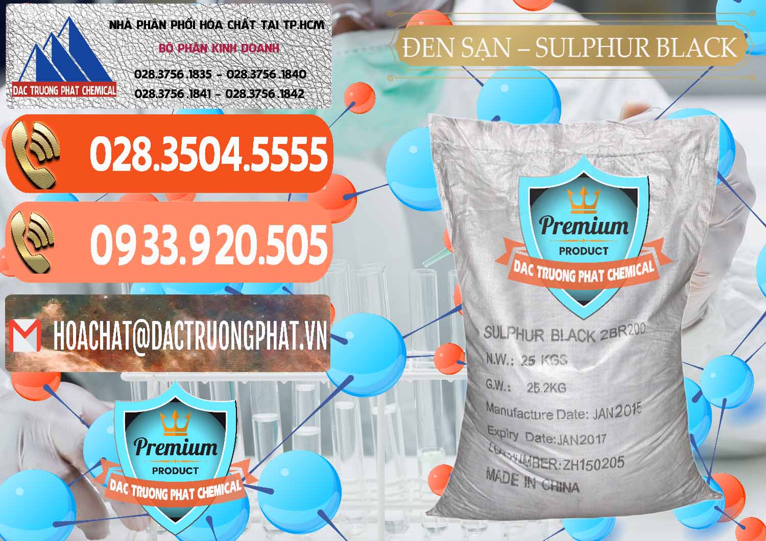 Chuyên bán & phân phối Đen Sạn – Sulphur Black Trung Quốc China - 0062 - Phân phối ( bán ) hóa chất tại TP.HCM - hoachatmientay.com