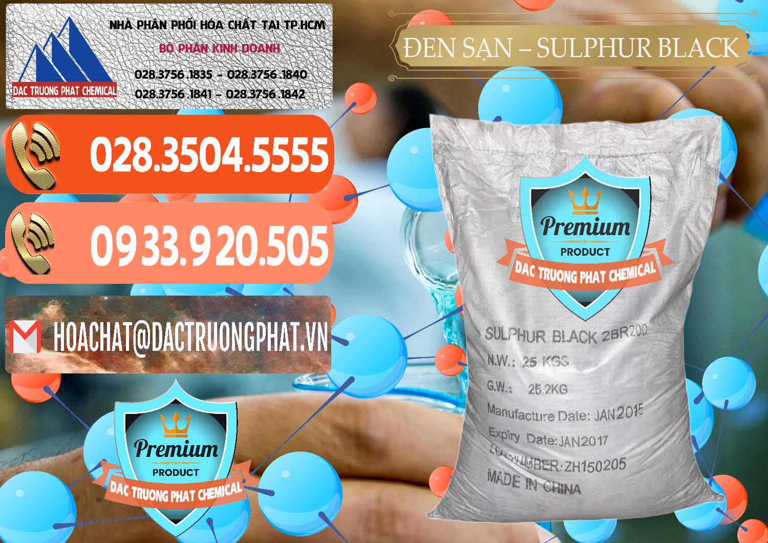Chuyên cung ứng & bán Đen Sạn – Sulphur Black Trung Quốc China - 0062 - Công ty chuyên nhập khẩu _ cung cấp hóa chất tại TP.HCM - hoachatmientay.com