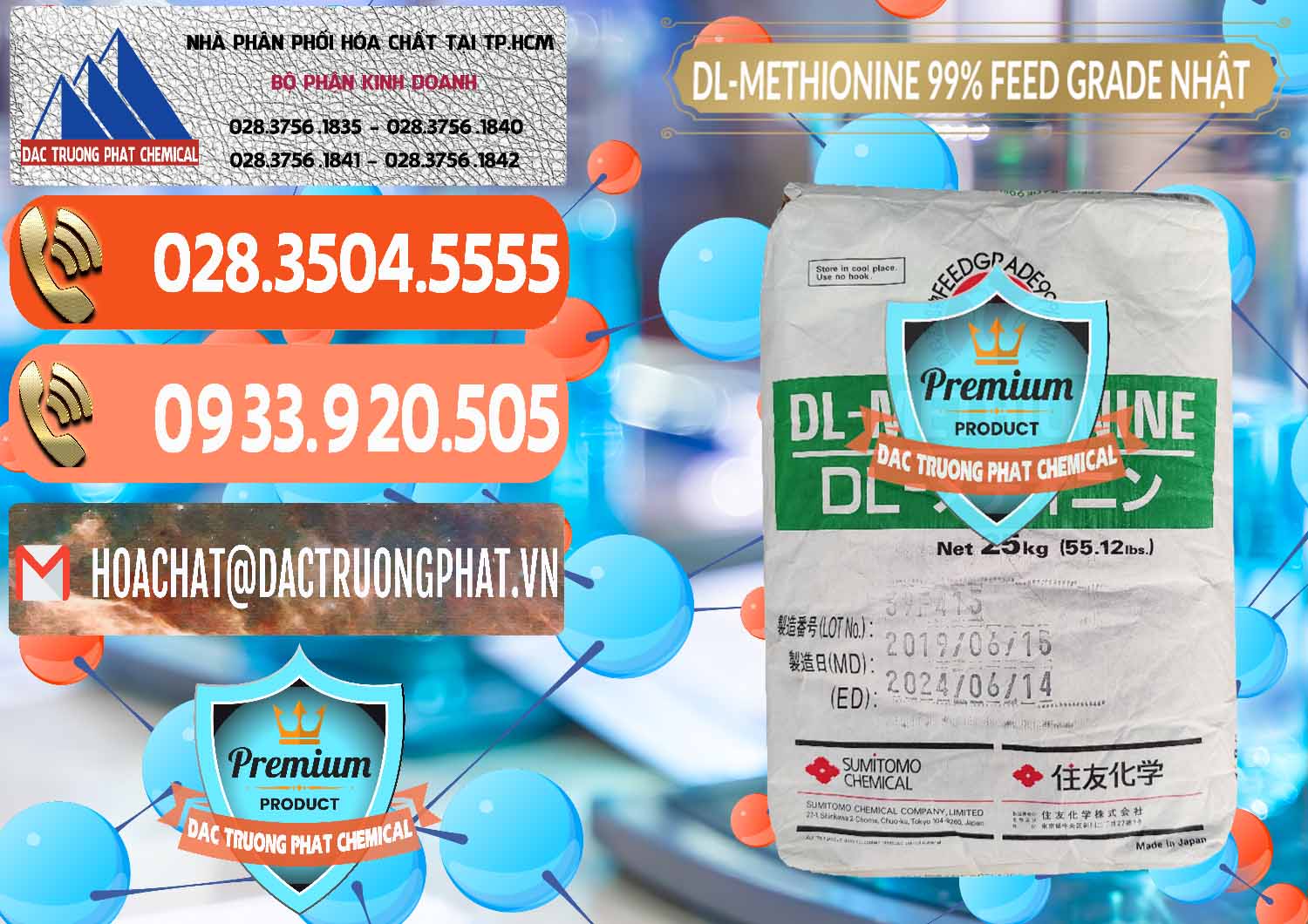 Công ty chuyên kinh doanh _ bán DL-Methionine - C5H11NO2S Feed Grade Sumitomo Nhật Bản Japan - 0313 - Đơn vị bán & cung cấp hóa chất tại TP.HCM - hoachatmientay.com