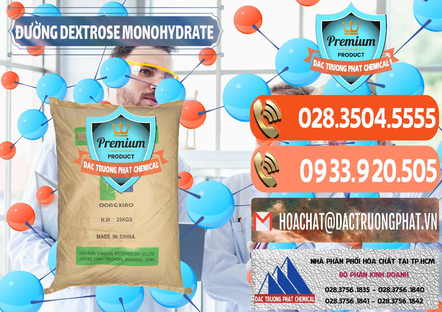 Nơi chuyên bán _ cung ứng Đường Dextrose Monohydrate Food Grade Dongxiao Trung Quốc China - 0063 - Cung cấp _ kinh doanh hóa chất tại TP.HCM - hoachatmientay.com