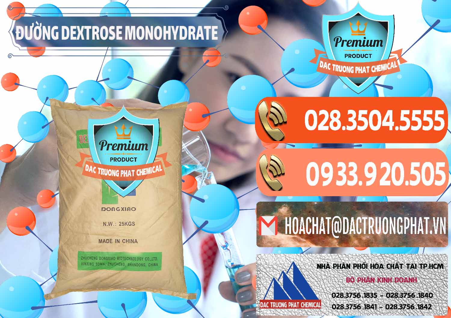 Công ty chuyên kinh doanh - bán Đường Dextrose Monohydrate Food Grade Dongxiao Trung Quốc China - 0063 - Chuyên kinh doanh - phân phối hóa chất tại TP.HCM - hoachatmientay.com