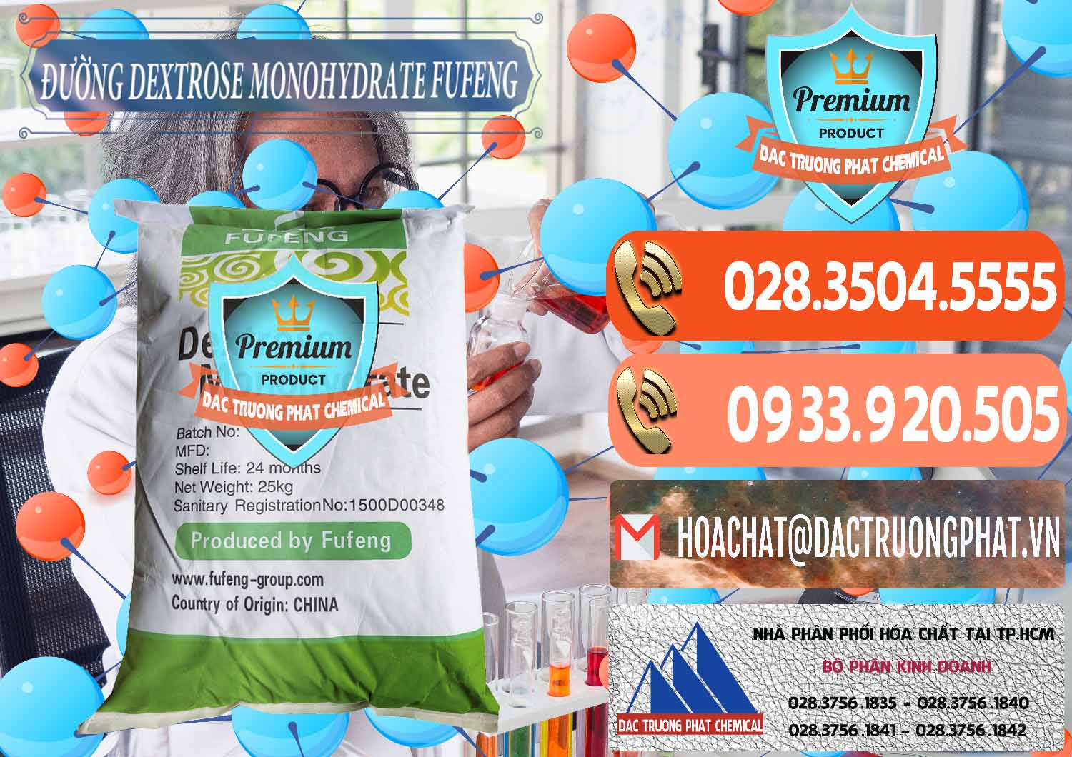 Cty chuyên kinh doanh - bán Đường Dextrose Monohydrate Food Grade Fufeng Trung Quốc China - 0223 - Nơi bán - phân phối hóa chất tại TP.HCM - hoachatmientay.com