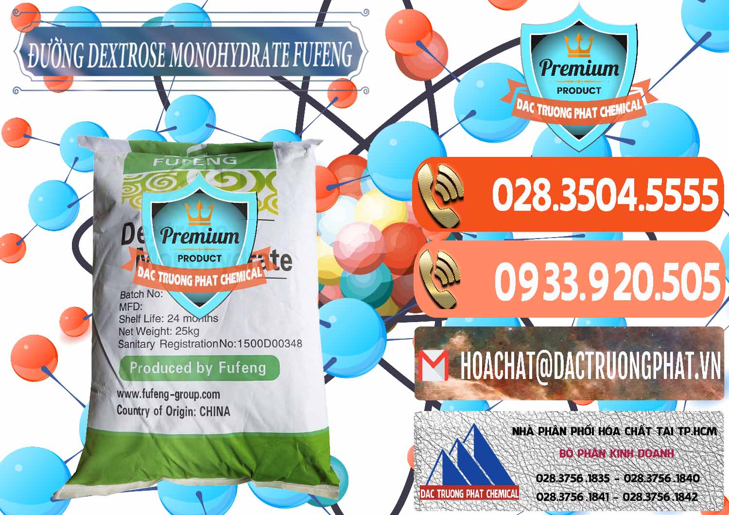 Đơn vị bán - cung cấp Đường Dextrose Monohydrate Food Grade Fufeng Trung Quốc China - 0223 - Cty chuyên kinh doanh _ phân phối hóa chất tại TP.HCM - hoachatmientay.com