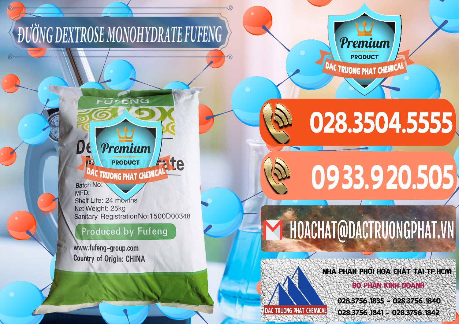 Cty chuyên nhập khẩu - bán Đường Dextrose Monohydrate Food Grade Fufeng Trung Quốc China - 0223 - Đơn vị chuyên phân phối _ bán hóa chất tại TP.HCM - hoachatmientay.com