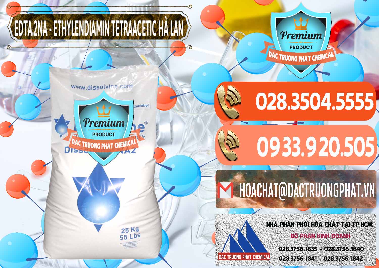 Nơi phân phối và bán Hóa chất Muối 2na Salt Ø Edta Na2 Dissolvine Hà Lan Đơn vị cung ứng ( bán ) EDTA.2NA - Ethylendiamin Tetraacetic Dissolvine Hà Lan Netherlands - 0064 - Chuyên cung ứng _ phân phối hóa chất tại TP.HCM - hoachatmientay.com