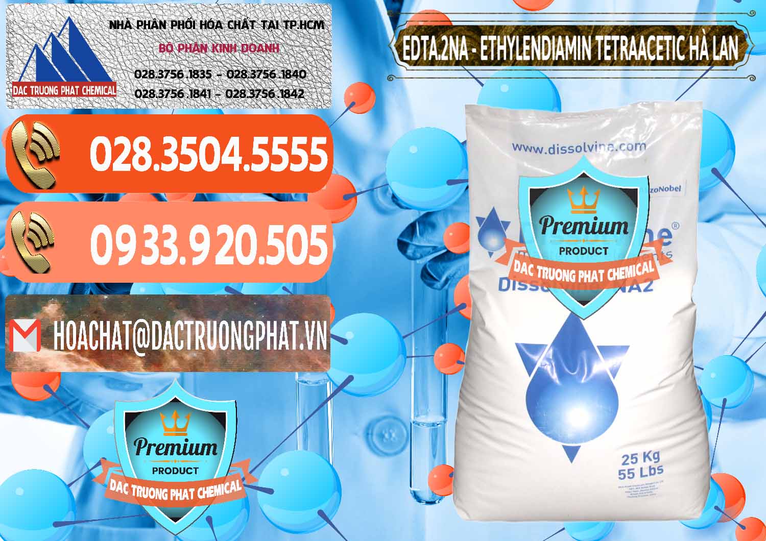 Thương mại « bán Muối Ethylenediaminetetracetic Acid Þ E.D.T.A Powder Dissolvine Hà Lan Nơi phân phối - bán EDTA.2NA - Ethylendiamin Tetraacetic Dissolvine Hà Lan Netherlands - 0064 - Nơi chuyên bán ( phân phối ) hóa chất tại TP.HCM - hoachatmientay.com