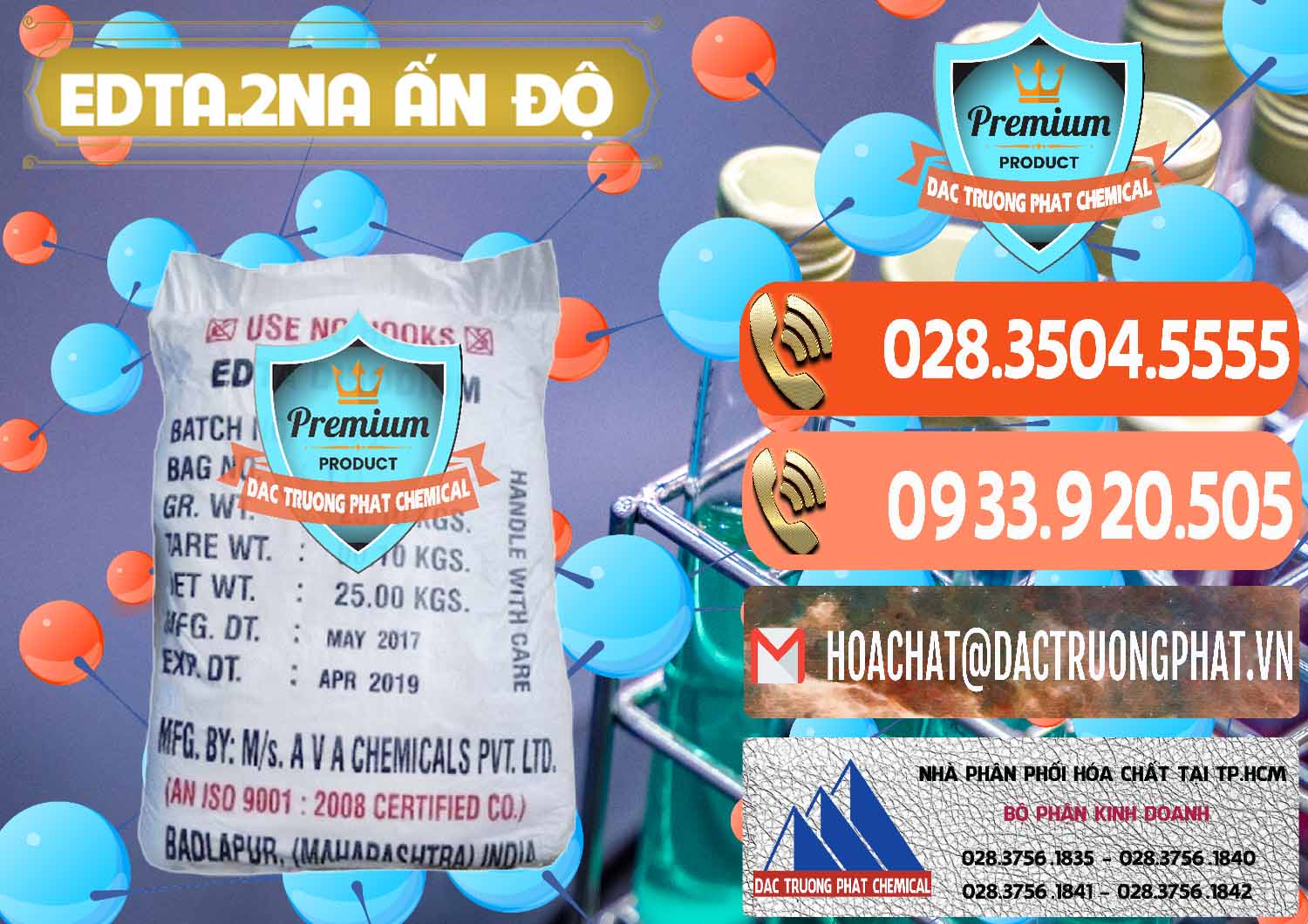 Địa chỉ chuyên bán × thương mại Hóa chất Edta 2na _ C10H14N2NA2O8.2H2O Powder Ấn Độ India Cty chuyên kinh doanh & bán EDTA.2NA - Ethylendiamin Tetraacetic Ấn Độ India - 0416 - Cung cấp và nhập khẩu hóa chất tại TP.HCM - hoachatmientay.com