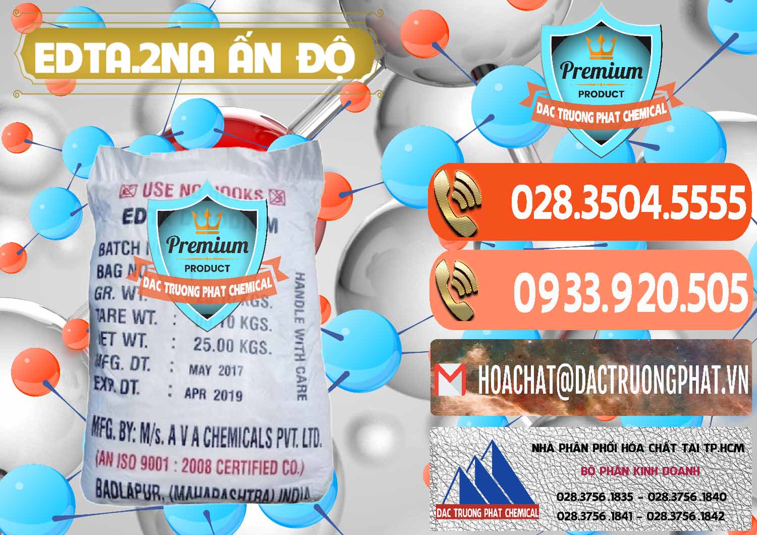 Cty phân phối và bán E.D.T.A Dạng Bột & Edta 2na Dạng Bột Ấn Độ India Chuyên bán & cung ứng EDTA.2NA - Ethylendiamin Tetraacetic Ấn Độ India - 0416 - Công ty chuyên phân phối và nhập khẩu hóa chất tại TP.HCM - hoachatmientay.com