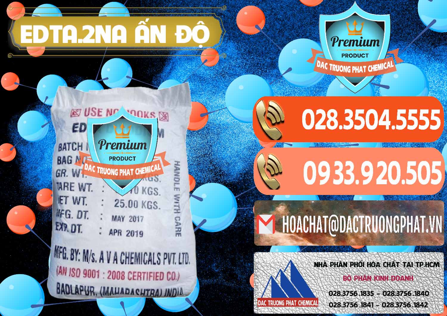 EDTA.2NA - Ethylendiamin Tetraacetic Ấn Độ India Đơn vị nhập khẩu - bán EDTA.2NA - Ethylendiamin Tetraacetic Ấn Độ India - 0416 - Nơi chuyên kinh doanh & cung cấp hóa chất tại TP.HCM - hoachatmientay.com