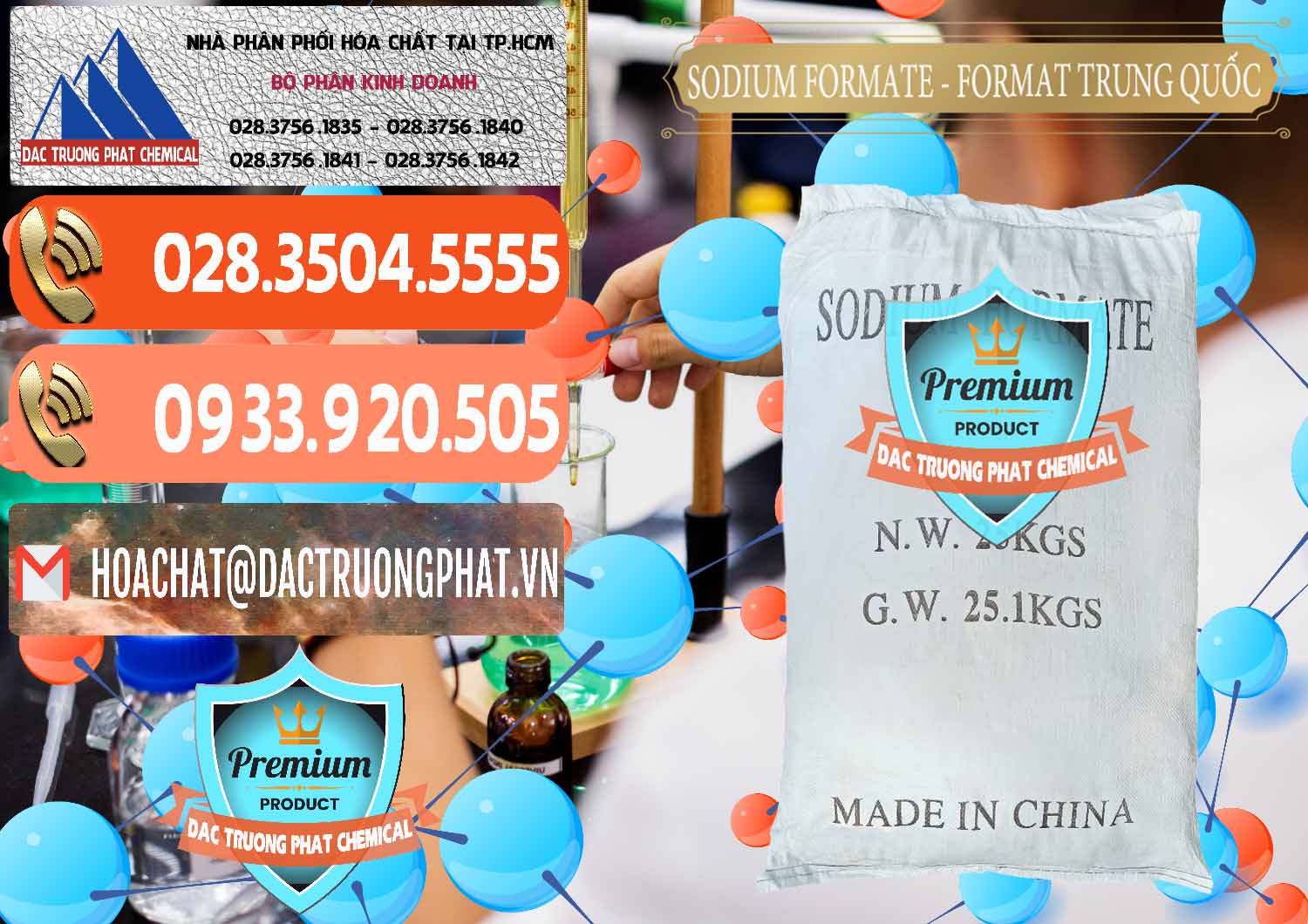 Nơi phân phối & bán Sodium Formate - Natri Format Trung Quốc China - 0142 - Công ty cung cấp & kinh doanh hóa chất tại TP.HCM - hoachatmientay.com
