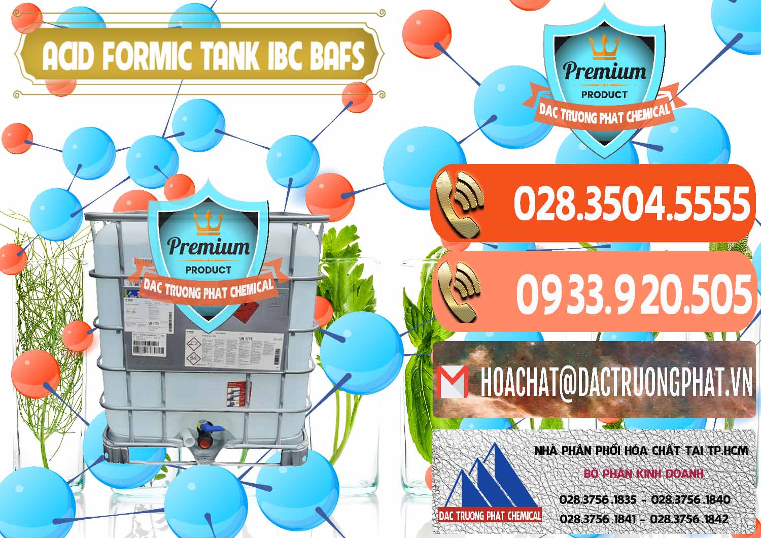 Công ty kinh doanh và bán Acid Formic - Axit Formic Tank - Bồn IBC BASF Đức - 0366 - Đơn vị chuyên nhập khẩu và cung cấp hóa chất tại TP.HCM - hoachatmientay.com