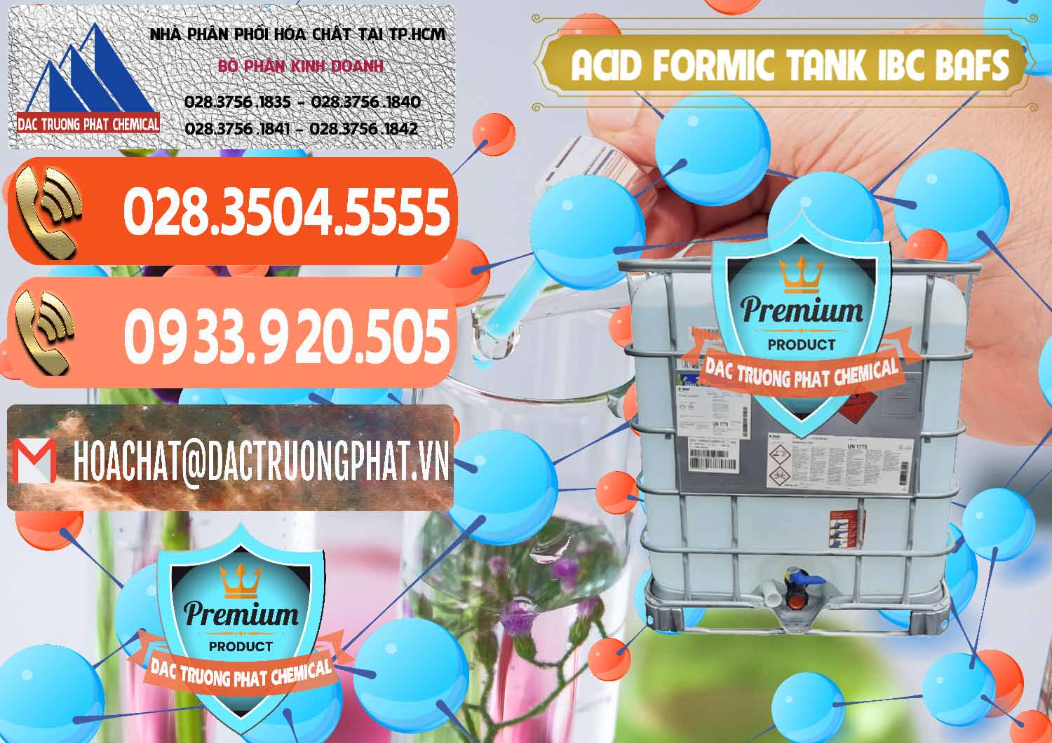 Cty chuyên nhập khẩu ( bán ) Acid Formic - Axit Formic Tank - Bồn IBC BASF Đức - 0366 - Cty cung cấp _ nhập khẩu hóa chất tại TP.HCM - hoachatmientay.com
