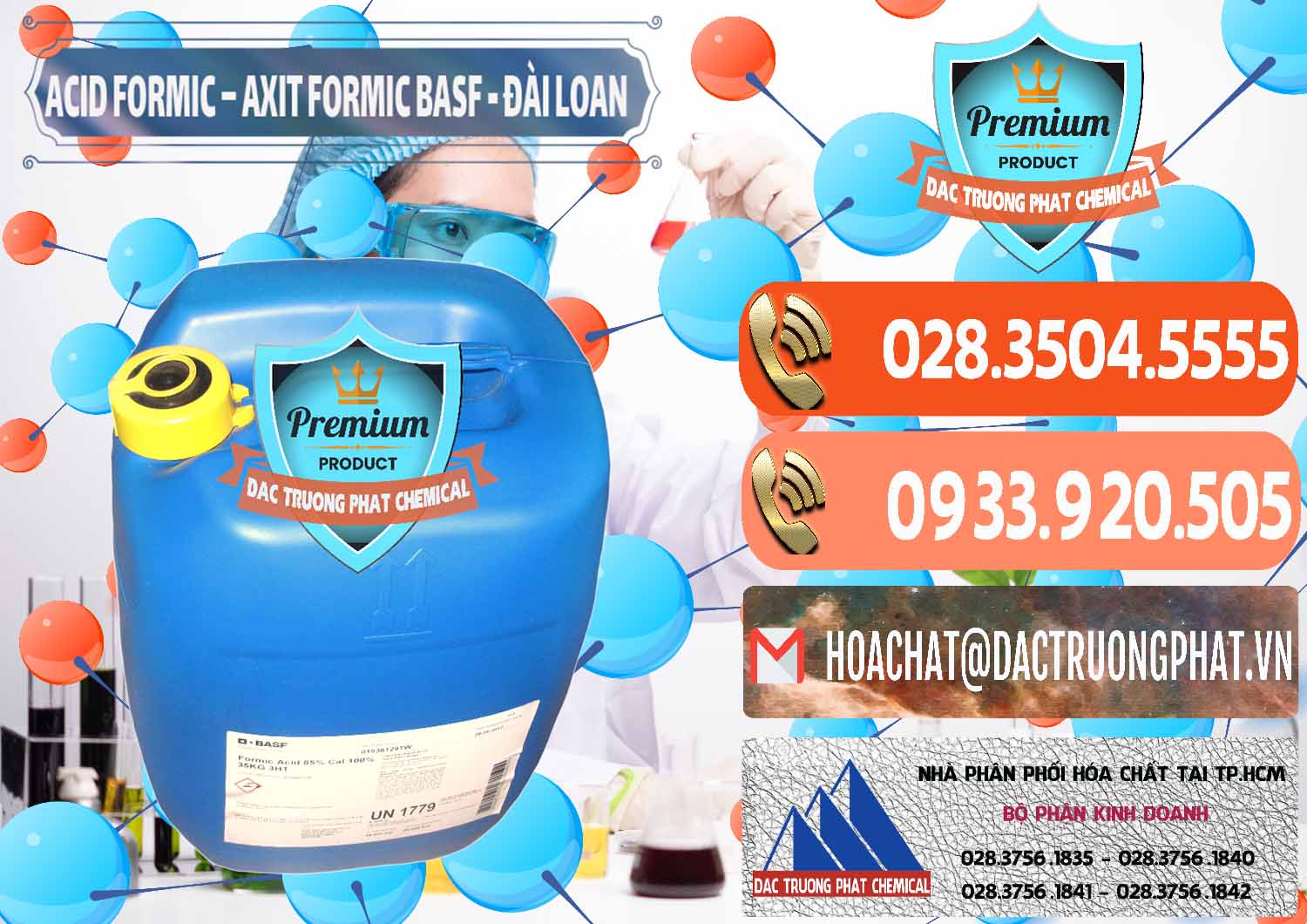 Nơi chuyên nhập khẩu & bán Acid Formic - Axit Formic 85% BASF Đài Loan Taiwan - 0027 - Nơi chuyên cung cấp _ bán hóa chất tại TP.HCM - hoachatmientay.com