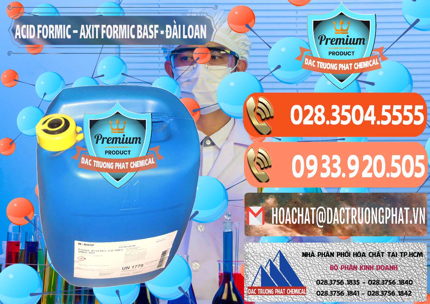 Đơn vị kinh doanh & bán Acid Formic - Axit Formic 85% BASF Đài Loan Taiwan - 0027 - Nơi chuyên bán và cung cấp hóa chất tại TP.HCM - hoachatmientay.com