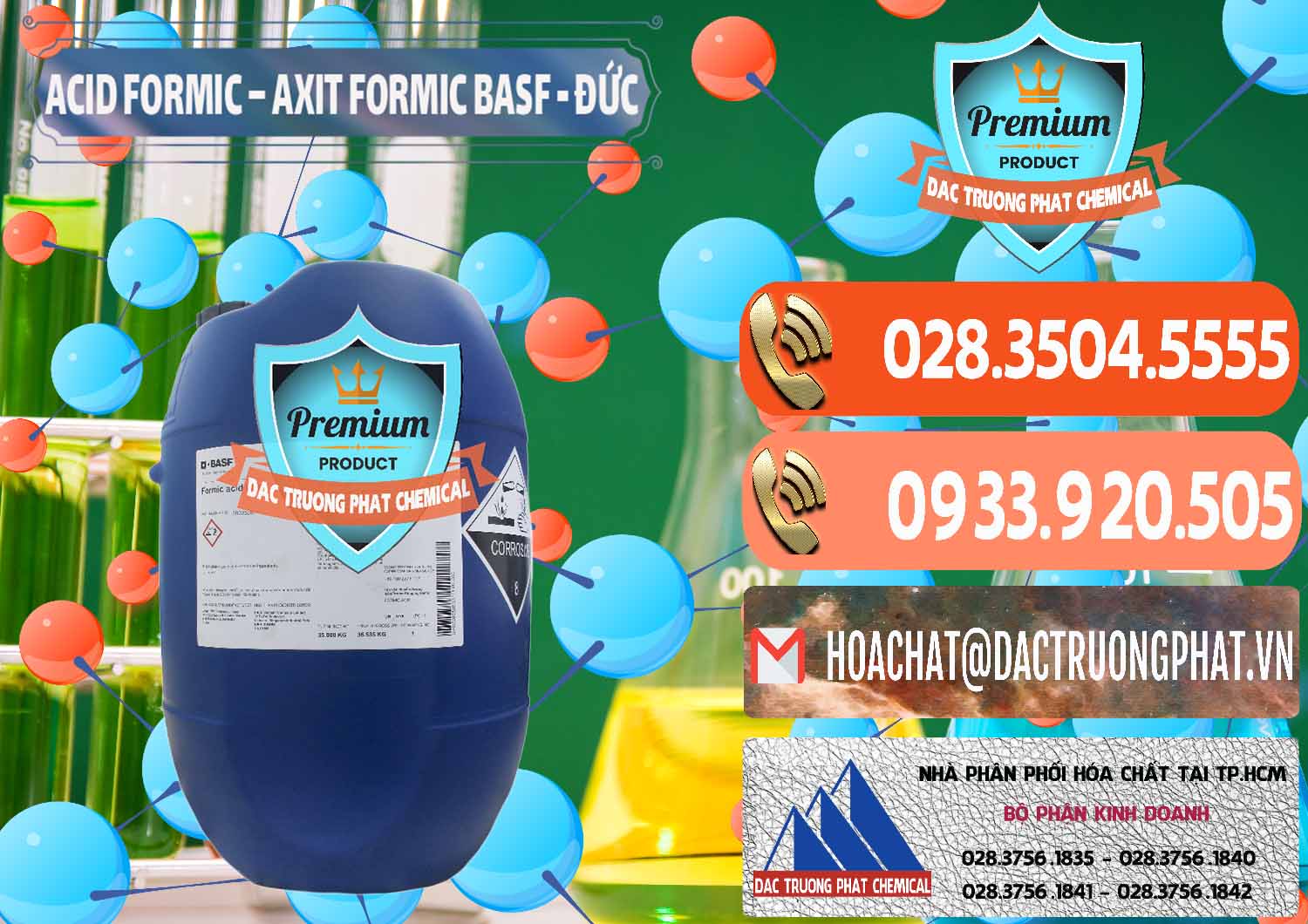 Cty chuyên cung ứng và bán Acid Formic - Axit Formic BASF Đức Germany - 0028 - Nơi cung cấp và phân phối hóa chất tại TP.HCM - hoachatmientay.com