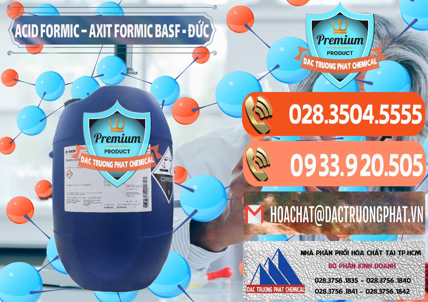 Đơn vị chuyên cung cấp ( bán ) Acid Formic - Axit Formic BASF Đức Germany - 0028 - Nhà cung cấp & kinh doanh hóa chất tại TP.HCM - hoachatmientay.com