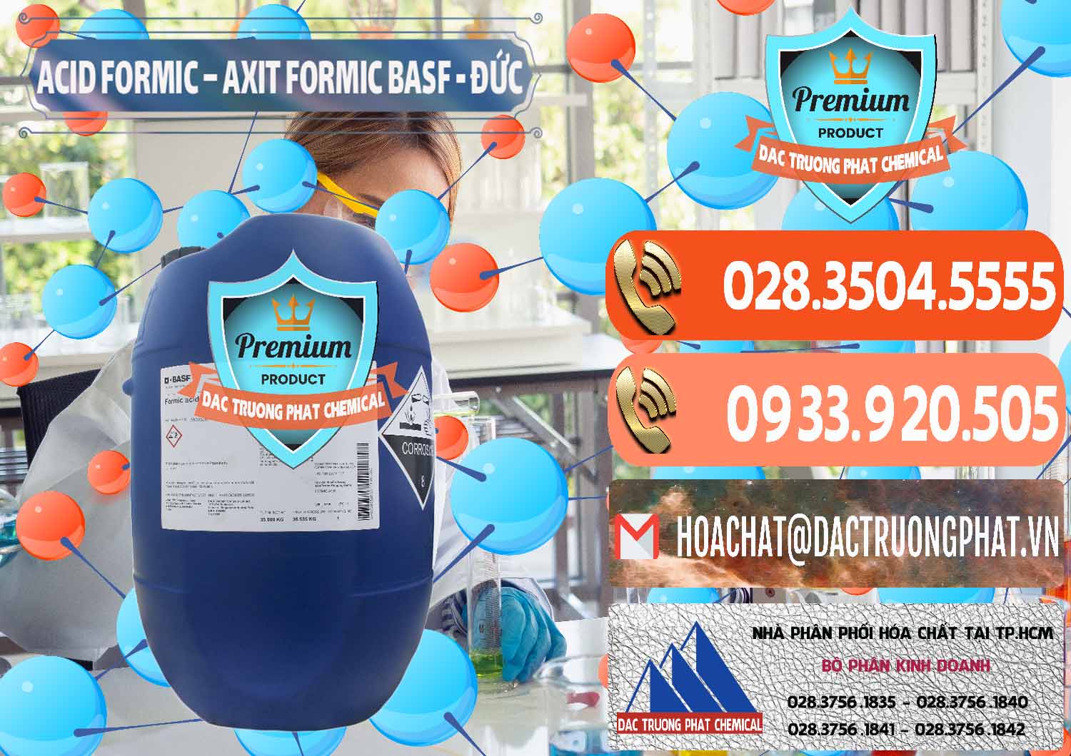 Đơn vị nhập khẩu _ bán Acid Formic - Axit Formic BASF Đức Germany - 0028 - Cty chuyên bán và cung cấp hóa chất tại TP.HCM - hoachatmientay.com