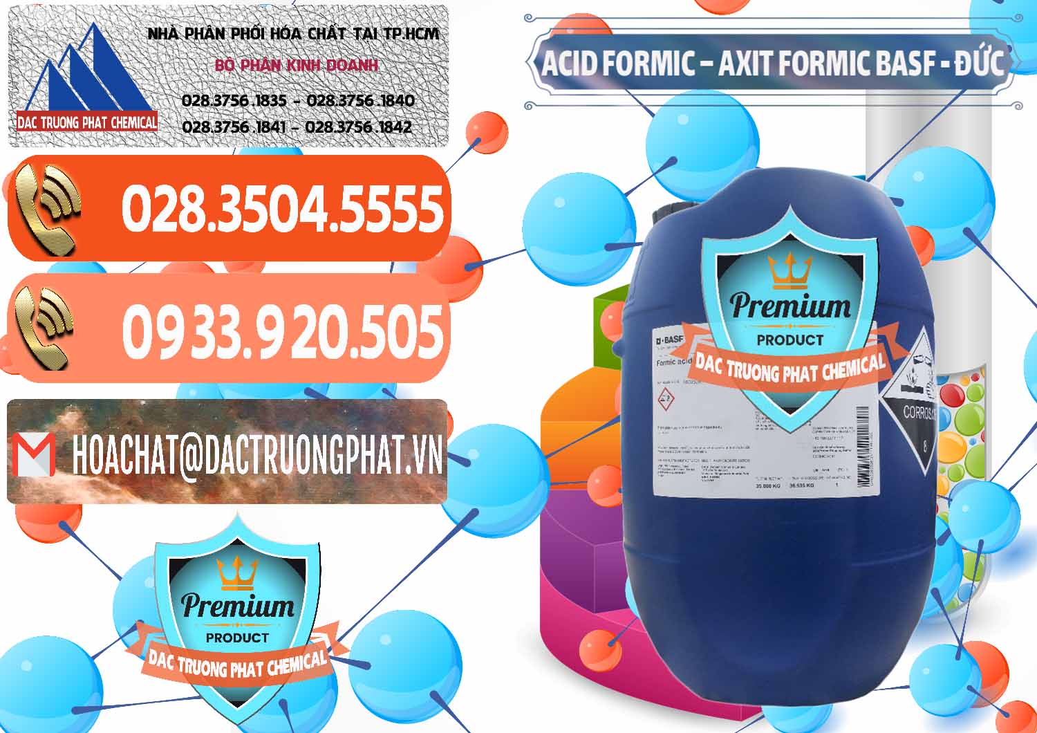 Cty chuyên phân phối & bán Acid Formic - Axit Formic BASF Đức Germany - 0028 - Nhà cung cấp - kinh doanh hóa chất tại TP.HCM - hoachatmientay.com