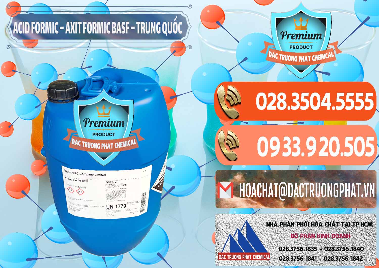Nơi chuyên bán ( phân phối ) Acid Formic - Axit Formic BASF Trung Quốc China - 0025 - Cty bán và phân phối hóa chất tại TP.HCM - hoachatmientay.com