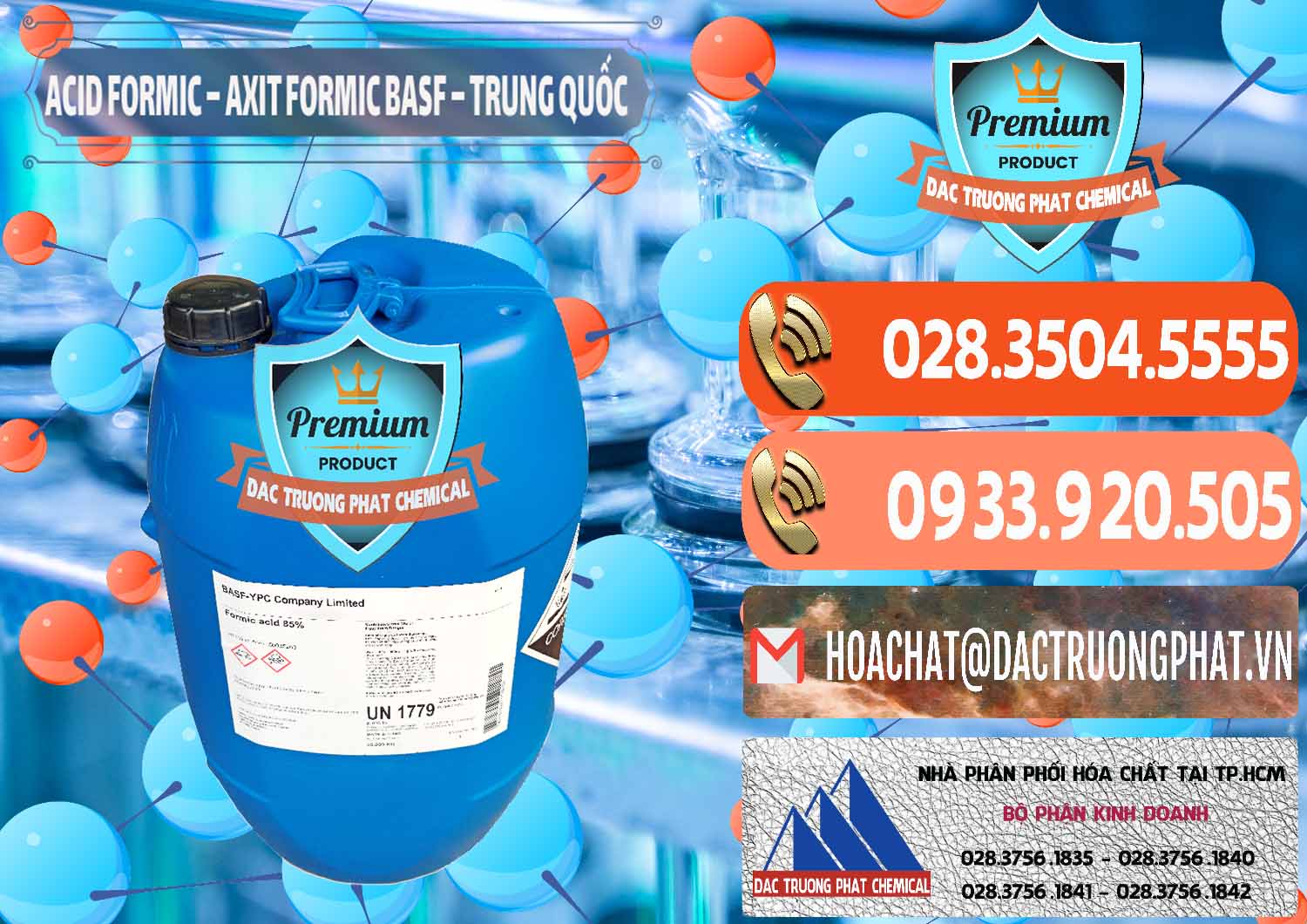 Nơi chuyên cung cấp ( bán ) Acid Formic - Axit Formic BASF Trung Quốc China - 0025 - Công ty bán _ cung cấp hóa chất tại TP.HCM - hoachatmientay.com