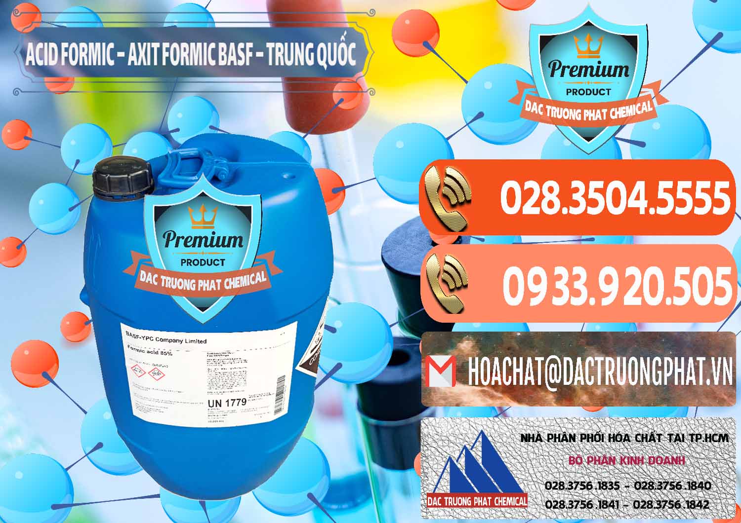 Công ty bán & cung cấp Acid Formic - Axit Formic BASF Trung Quốc China - 0025 - Nơi phân phối và cung cấp hóa chất tại TP.HCM - hoachatmientay.com