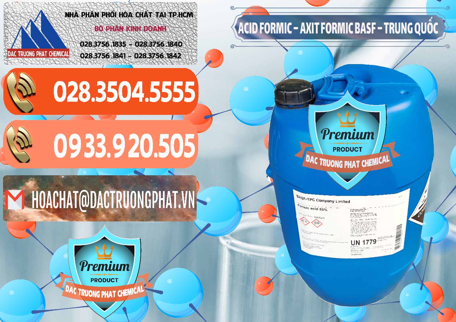 Nơi chuyên bán _ cung cấp Acid Formic - Axit Formic BASF Trung Quốc China - 0025 - Công ty chuyên kinh doanh - cung cấp hóa chất tại TP.HCM - hoachatmientay.com