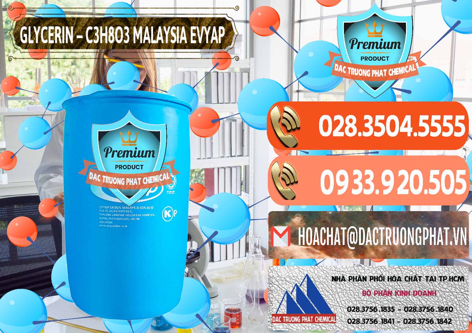 Chuyên kinh doanh _ bán Glycerin – C3H8O3 Malaysia Evyap - 0066 - Nhà phân phối & bán hóa chất tại TP.HCM - hoachatmientay.com