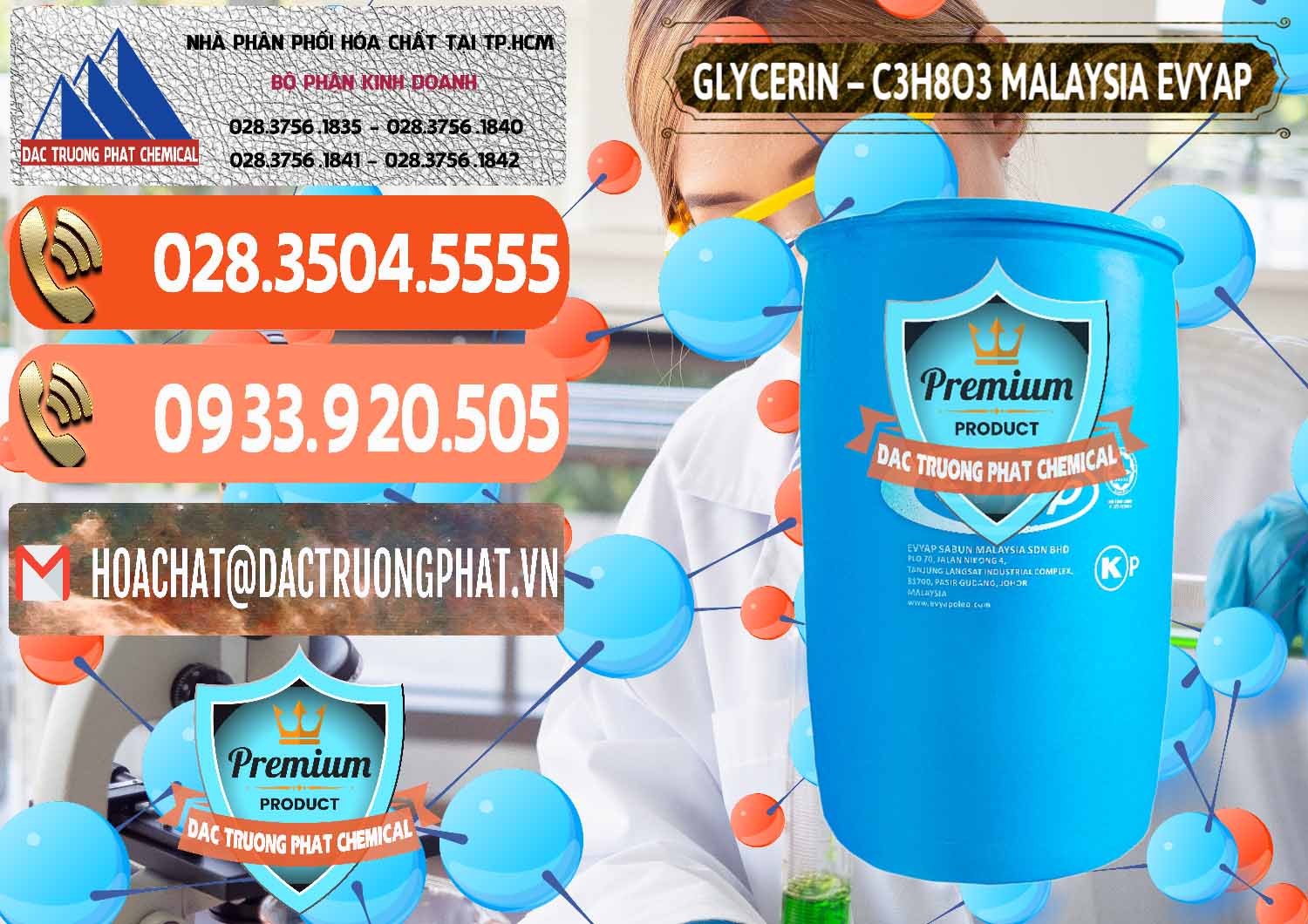 Công ty phân phối và bán Glycerin – C3H8O3 Malaysia Evyap - 0066 - Công ty bán & cung cấp hóa chất tại TP.HCM - hoachatmientay.com