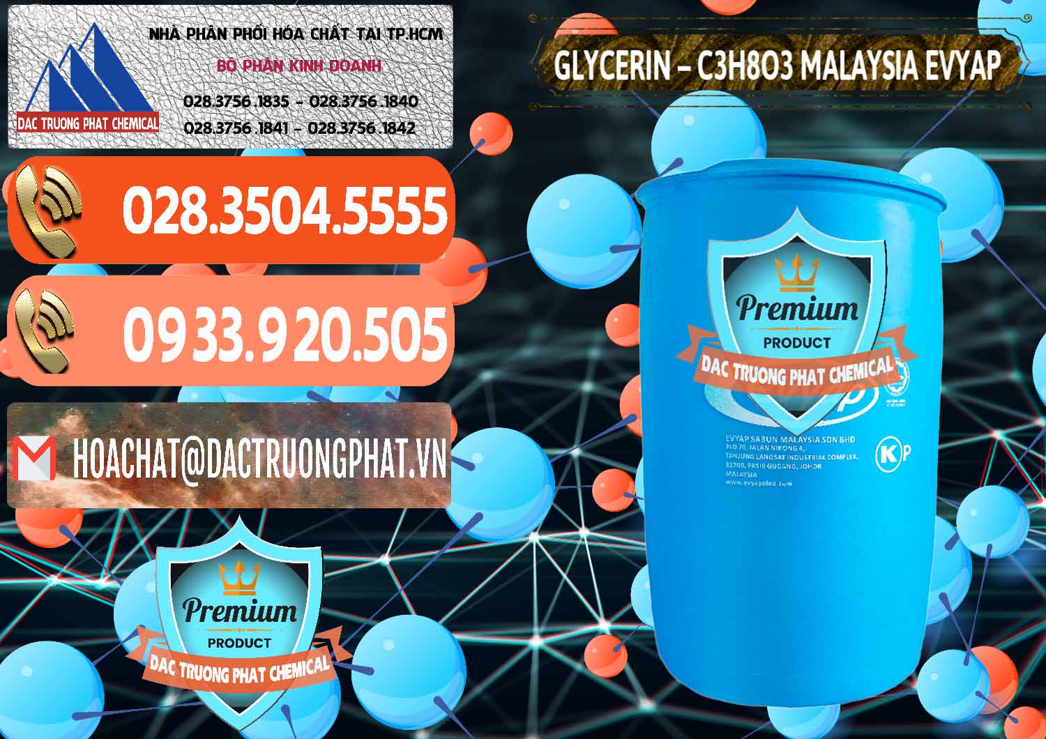 Đơn vị nhập khẩu ( bán ) Glycerin – C3H8O3 Malaysia Evyap - 0066 - Phân phối - cung ứng hóa chất tại TP.HCM - hoachatmientay.com