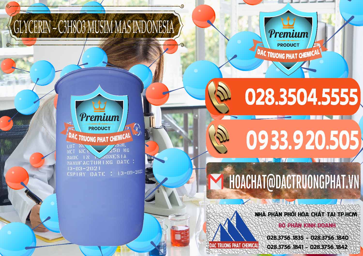 Công ty chuyên cung cấp & bán Glycerin – C3H8O3 99.7% Musim Mas Indonesia - 0272 - Phân phối ( bán ) hóa chất tại TP.HCM - hoachatmientay.com