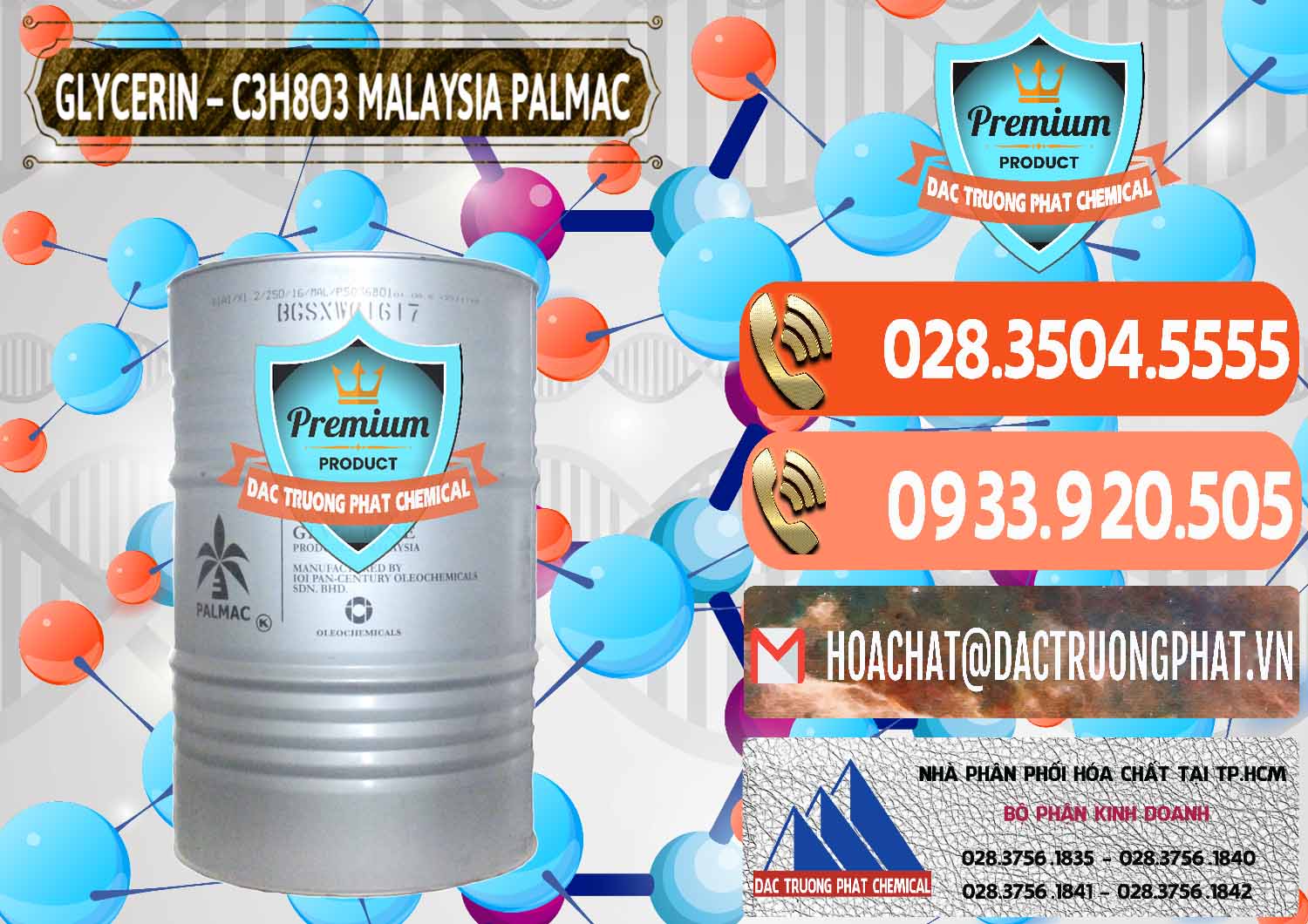 Cty bán và cung ứng Glycerin – C3H8O3 99.7% Malaysia Palmac - 0067 - Nhà cung cấp ( phân phối ) hóa chất tại TP.HCM - hoachatmientay.com