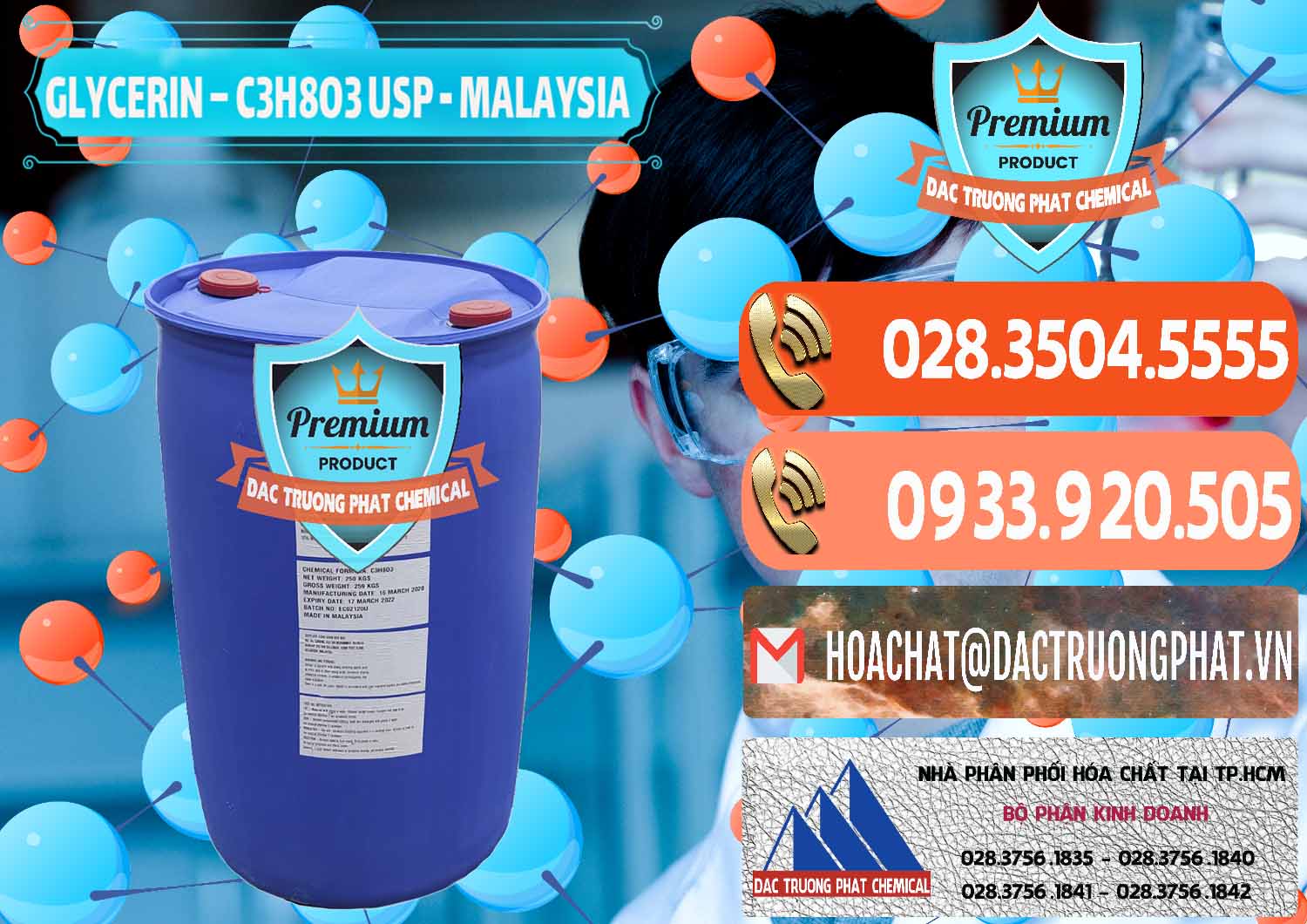 Đơn vị chuyên cung ứng & bán Glycerin – C3H8O3 USP Malaysia - 0233 - Đơn vị nhập khẩu _ cung cấp hóa chất tại TP.HCM - hoachatmientay.com