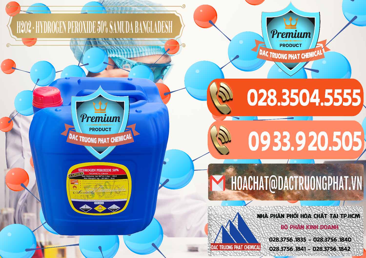 Đơn vị chuyên bán & cung ứng hóa chất H2O2 & H2O2 Dạng Nước 50% Samuda Bangladesh tại Cần Thơ Đơn vị chuyên cung ứng _ bán H2O2 - Hydrogen Peroxide 50% Samuda Bangladesh - 0077 - Nơi chuyên cung cấp _ nhập khẩu hóa chất tại TP.HCM - hoachatmientay.com
