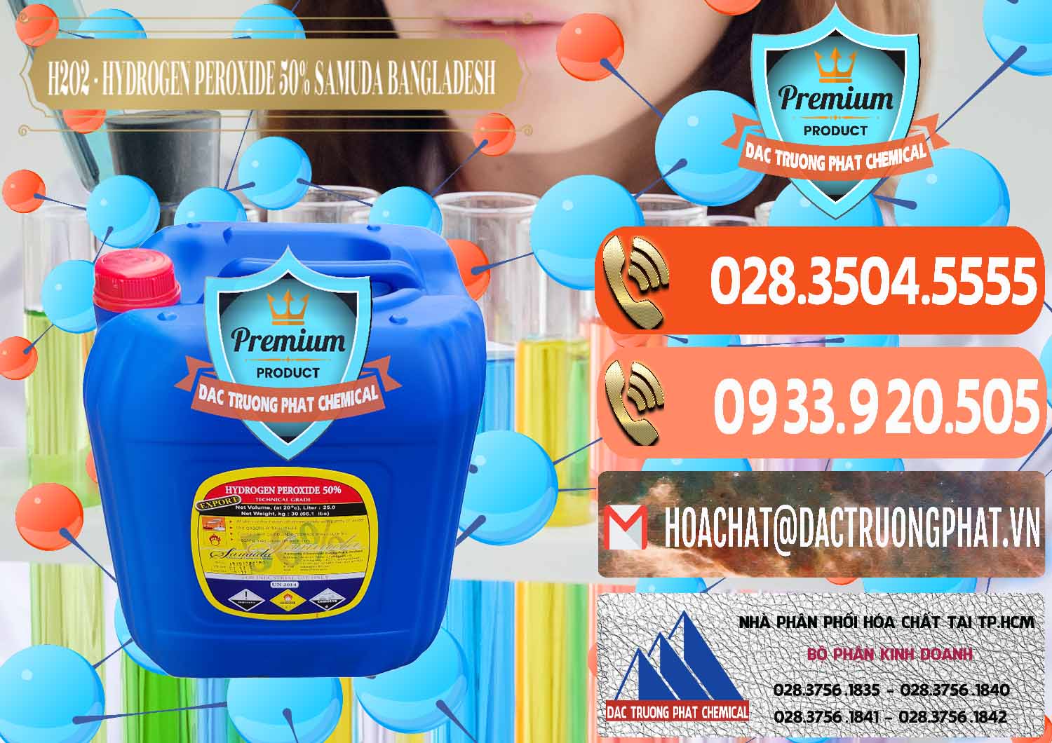 Đơn vị chuyên phân phối × bán Hóa Chất Công Nghiệp Hydrogen Peroxide / Oxy H2O2 Dạng Lỏng Công ty chuyên cung cấp _ bán H2O2 - Hydrogen Peroxide 50% Samuda Bangladesh - 0077 - Cty chuyên phân phối - nhập khẩu hóa chất tại TP.HCM - hoachatmientay.com