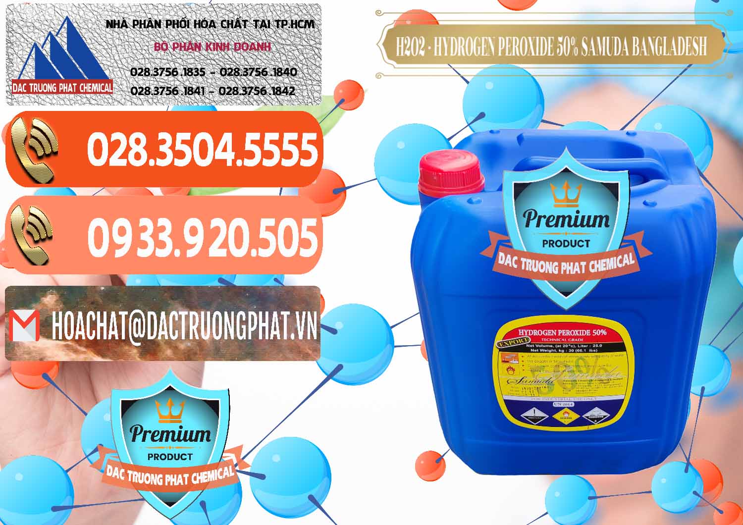 Đơn vị bán | phân phối Hydrogen Peroxide Þ H2O2 Liquid 50% Samuda Bangladesh Công ty chuyên bán _ cung ứng H2O2 - Hydrogen Peroxide 50% Samuda Bangladesh - 0077 - Công ty cung cấp ( phân phối ) hóa chất tại TP.HCM - hoachatmientay.com