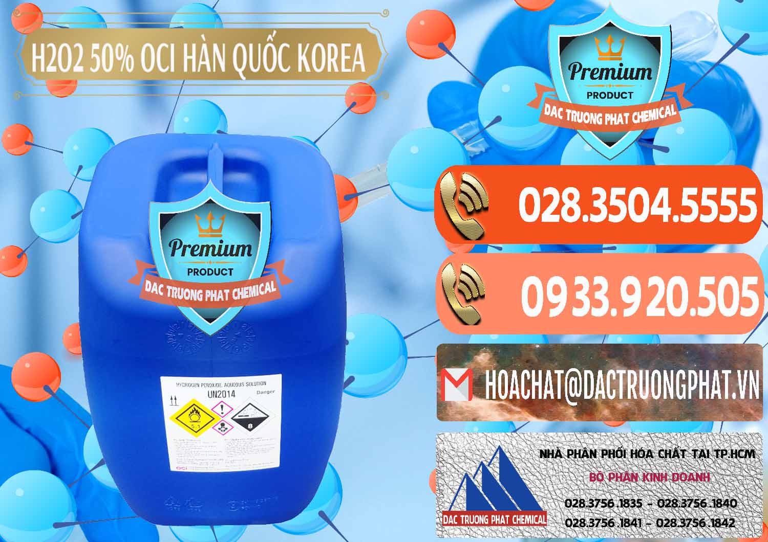 Cty chuyên phân phối & bán H2O2 - Hydrogen Peroxide 50% OCI Hàn Quốc Korea - 0075 - Công ty chuyên nhập khẩu ( phân phối ) hóa chất tại TP.HCM - hoachatmientay.com