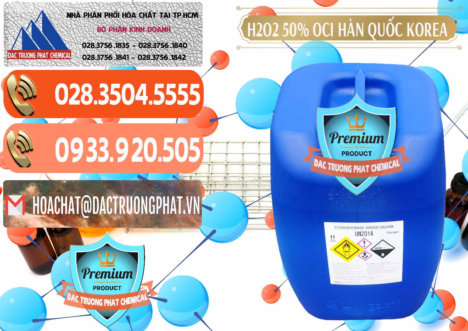 Công ty chuyên bán và cung cấp H2O2 - Hydrogen Peroxide 50% OCI Hàn Quốc Korea - 0075 - Phân phối - kinh doanh hóa chất tại TP.HCM - hoachatmientay.com