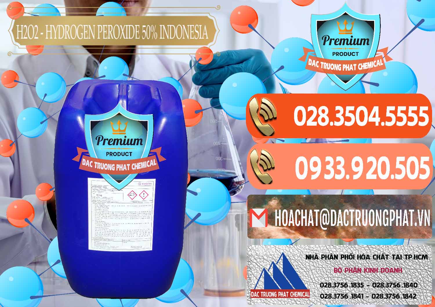 Đơn vị phân phối - bán H2O2 - Hydrogen Peroxide 50% Evonik Indonesia - 0070 - Bán & cung cấp hóa chất tại TP.HCM - hoachatmientay.com