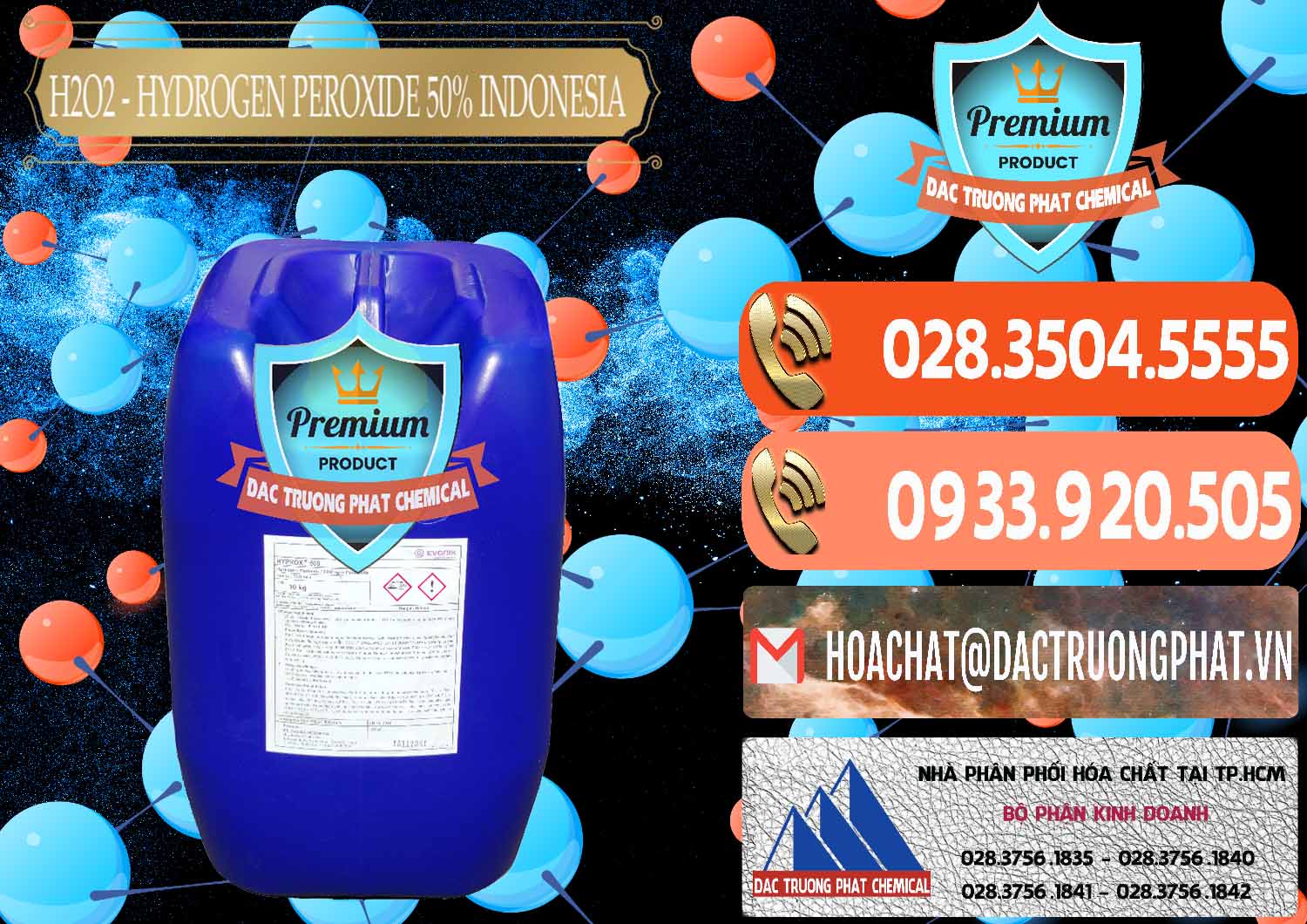 Cty bán ( cung cấp ) H2O2 - Hydrogen Peroxide 50% Evonik Indonesia - 0070 - Đơn vị chuyên cung cấp - bán hóa chất tại TP.HCM - hoachatmientay.com