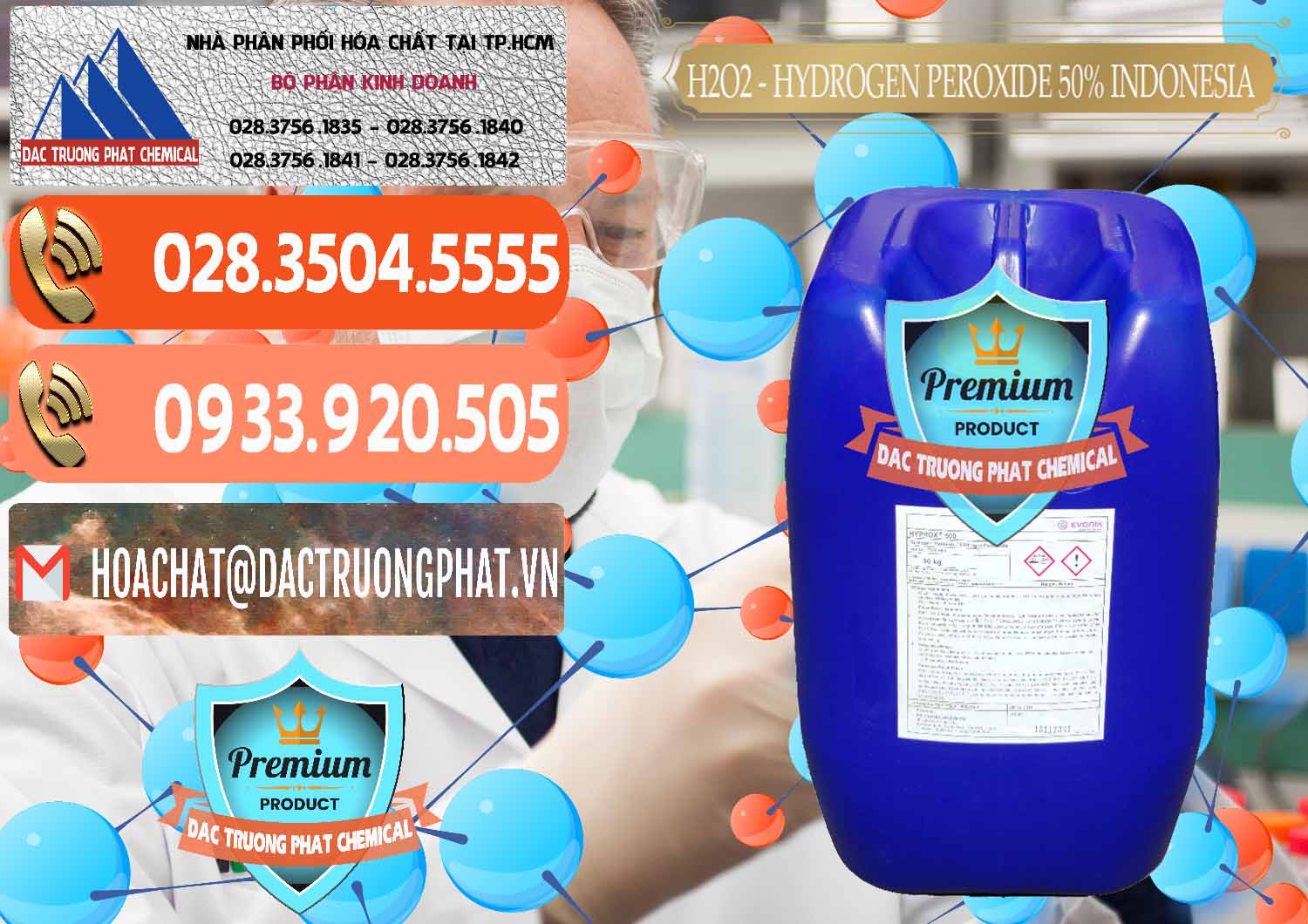 Nơi cung ứng ( bán ) H2O2 - Hydrogen Peroxide 50% Evonik Indonesia - 0070 - Nơi cung cấp và nhập khẩu hóa chất tại TP.HCM - hoachatmientay.com