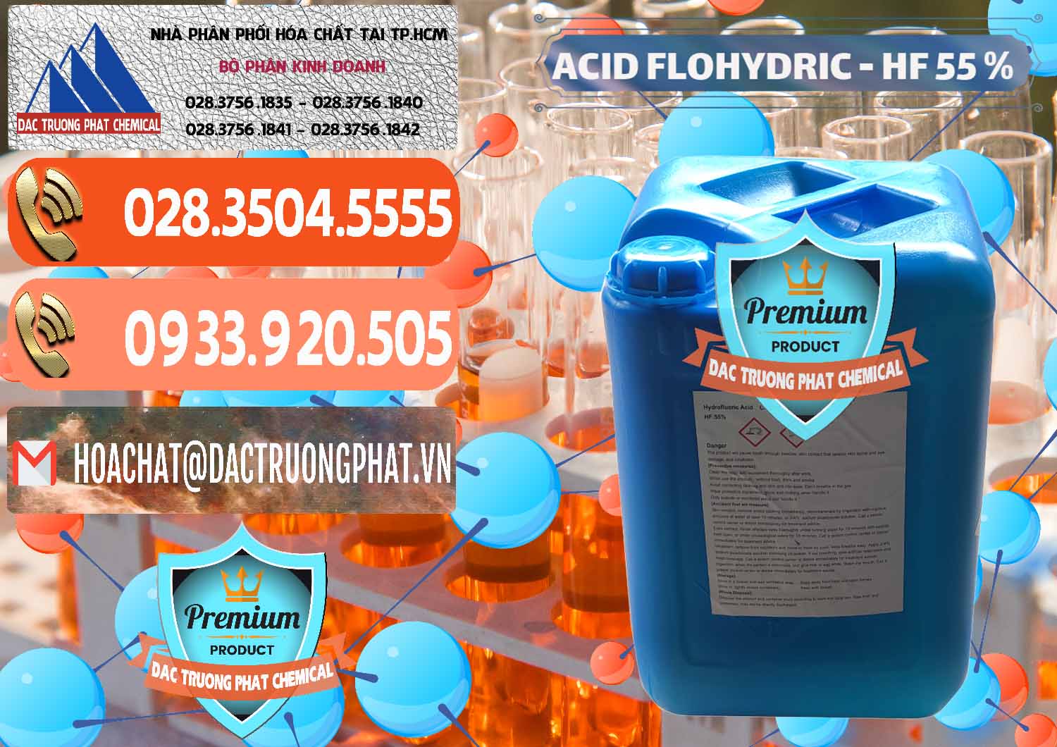 Cung cấp _ bán Axit HF - Acid HF 55% Can Xanh Trung Quốc China - 0080 - Công ty cung cấp - kinh doanh hóa chất tại TP.HCM - hoachatmientay.com