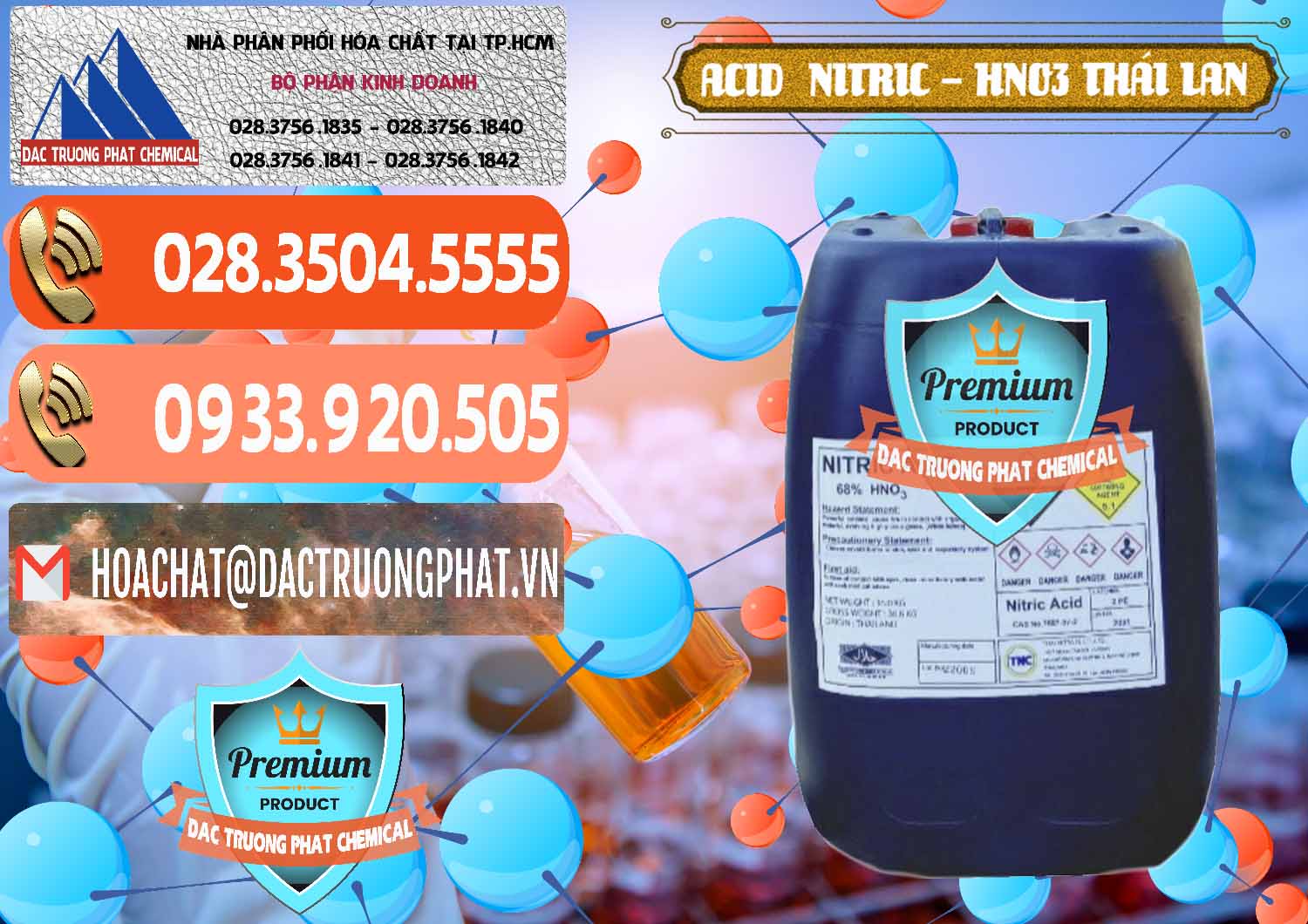 Đơn vị cung ứng & bán Acid Nitric – Axit Nitric HNO3 Thái Lan Thailand - 0344 - Cty cung cấp - bán hóa chất tại TP.HCM - hoachatmientay.com