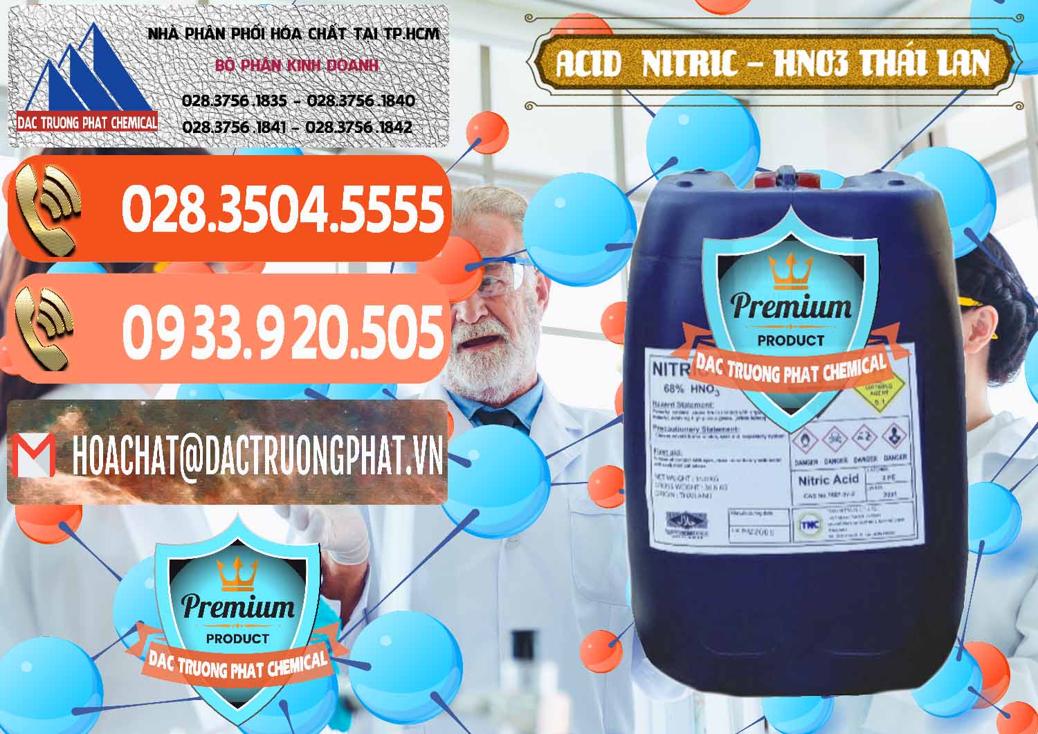 Cung cấp ( bán ) Acid Nitric – Axit Nitric HNO3 Thái Lan Thailand - 0344 - Công ty chuyên cung cấp & nhập khẩu hóa chất tại TP.HCM - hoachatmientay.com